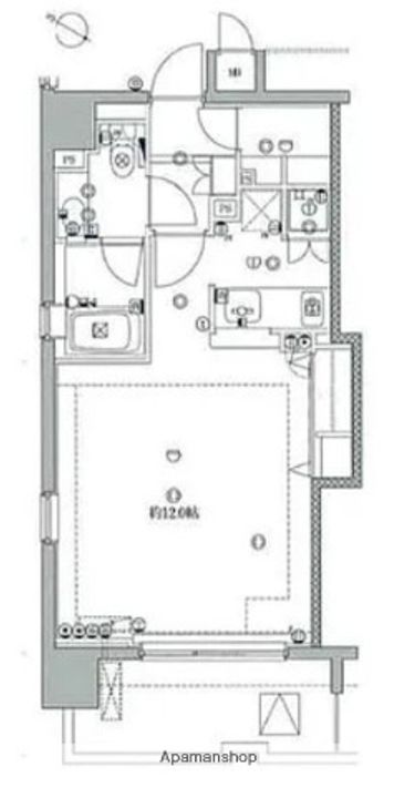 アクロス目黒の間取り