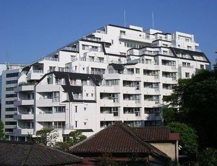 カスタリア高輪の外観