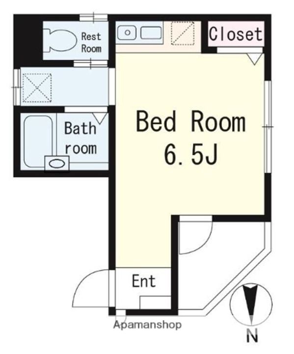アンベリール2の間取り