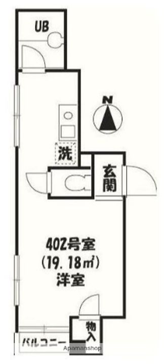 AQUADEVILLAの間取り