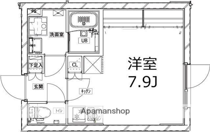 クールブラン戸越公園の間取り