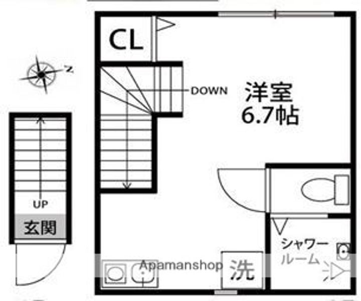 ビュー大岡山の間取り