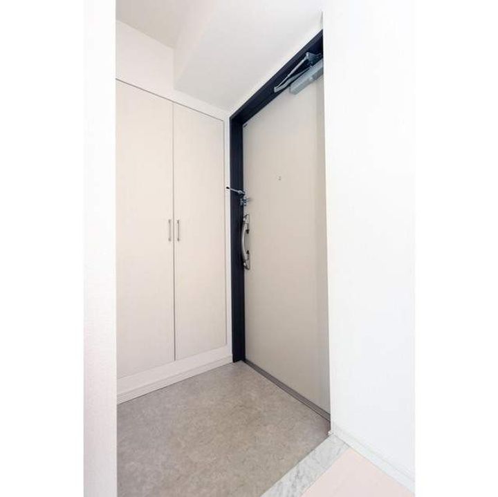 パークフラッツ芝浦の玄関