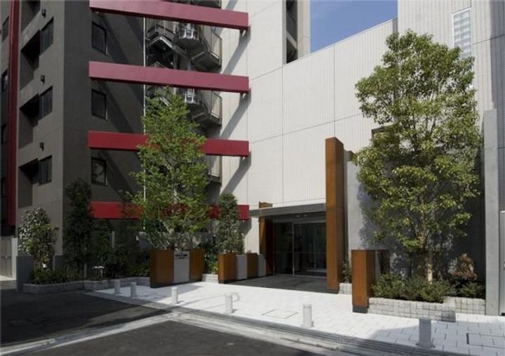 レジディアタワー中目黒の外観