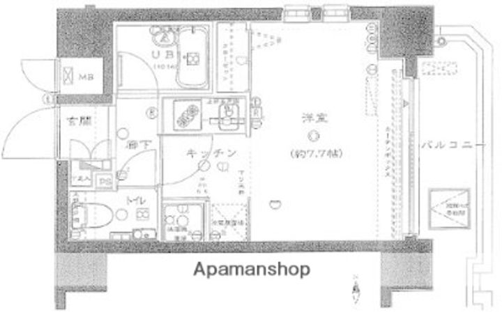 アデッソ大森の間取り