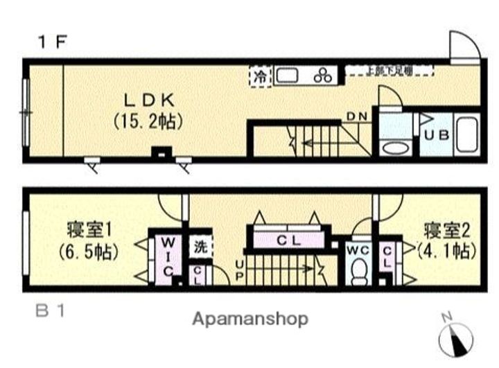 エフティヒア西品川の間取り