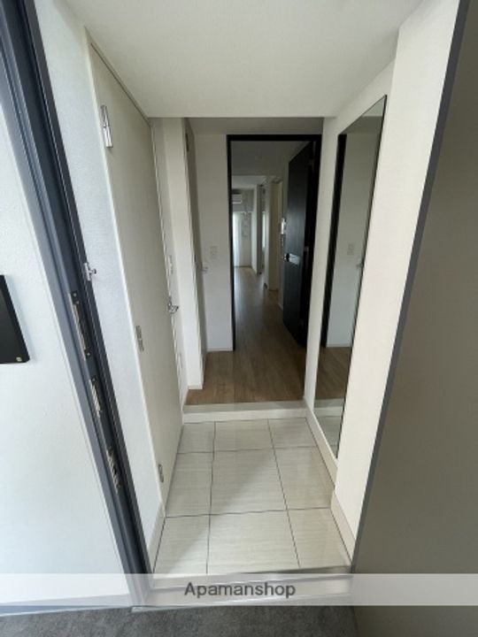 クレストコート池上の玄関