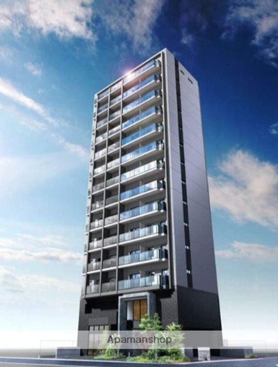 クレストコート池上の外観