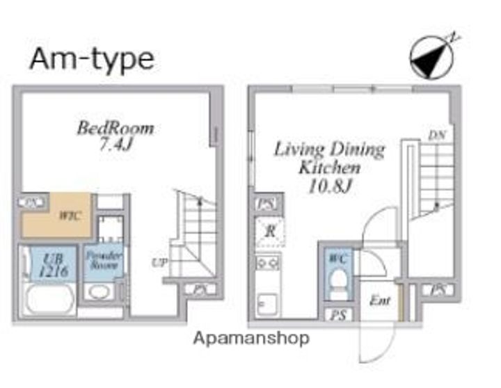 LEGALAND武蔵小山ANNEX102の間取り