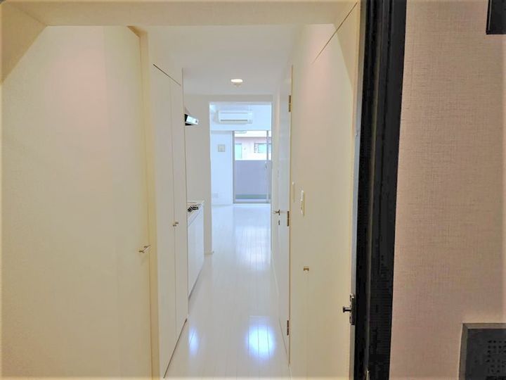 東京都板橋区板橋2丁目の賃貸マンションの玄関