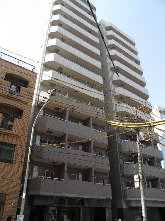 東京都北区田端2丁目の賃貸マンションの外観