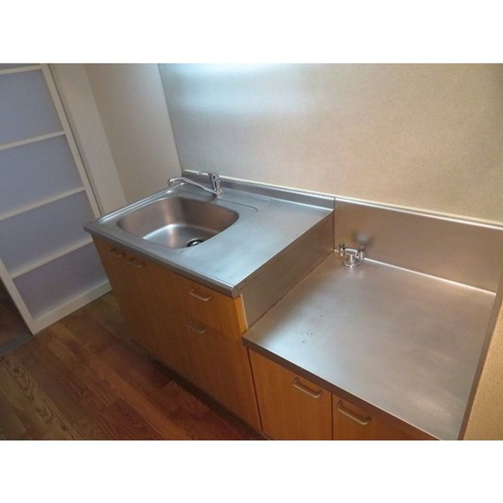 キャップス早稲田のキッチン