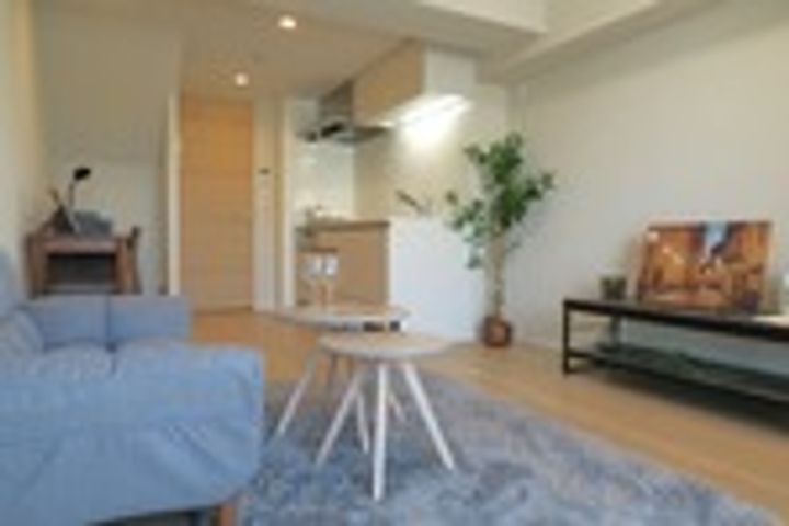 東京都台東区上野桜木1丁目の賃貸マンションの居間