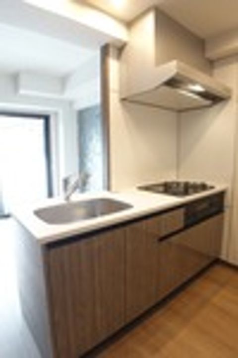 東京都文京区関口3丁目の賃貸マンションのキッチン