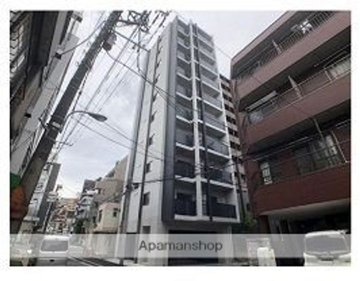 東京都北区中里1丁目の賃貸マンションの外観