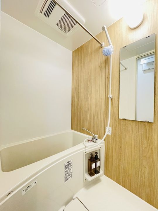 東京都板橋区蓮根1丁目の賃貸アパートの風呂
