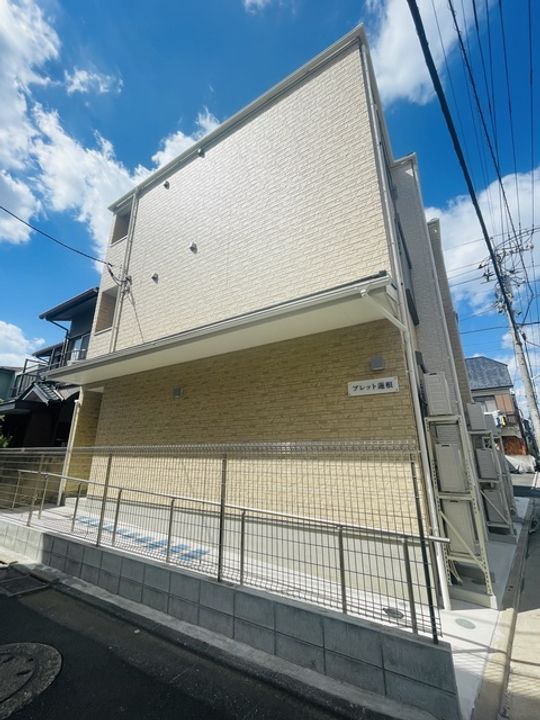 東京都板橋区蓮根1丁目の賃貸アパートの外観