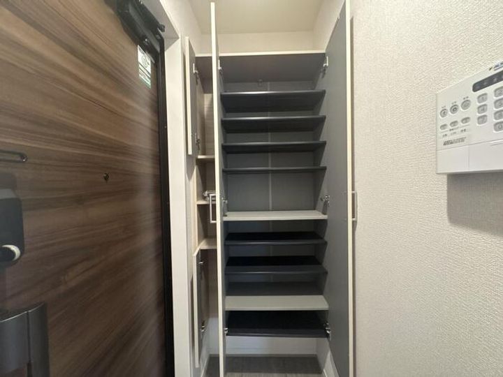 セレスティア扇Vの玄関