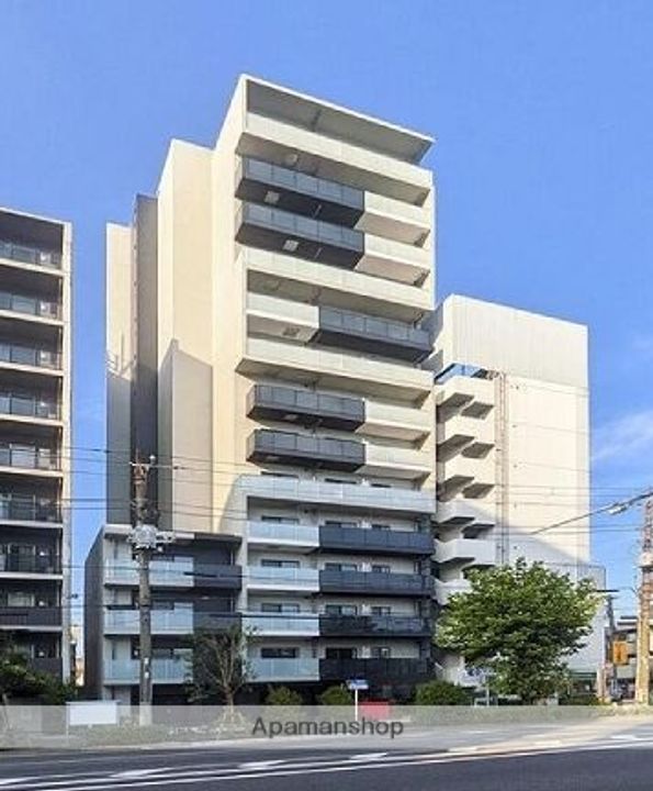 東京都北区昭和町2丁目の賃貸マンションの外観