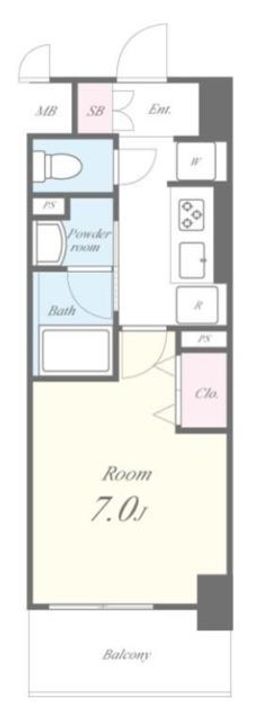 カサ・フェリーチェの間取り