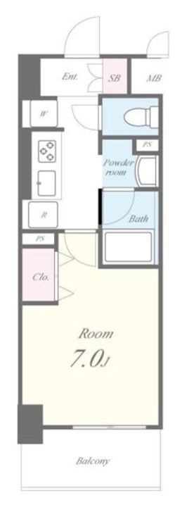 カサ・フェリーチェの間取り