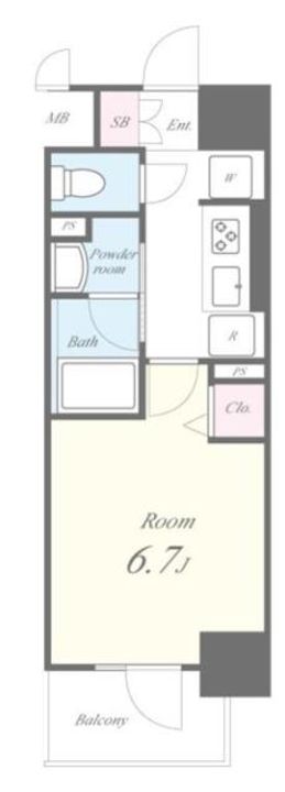 カサ・フェリーチェの間取り