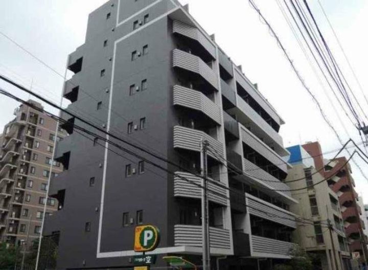 東京都墨田区緑4丁目の賃貸マンションの外観