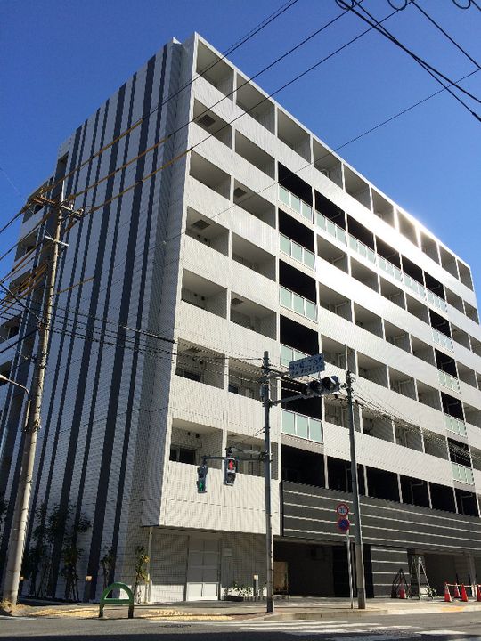 東京都江東区新大橋3丁目の賃貸マンションの外観