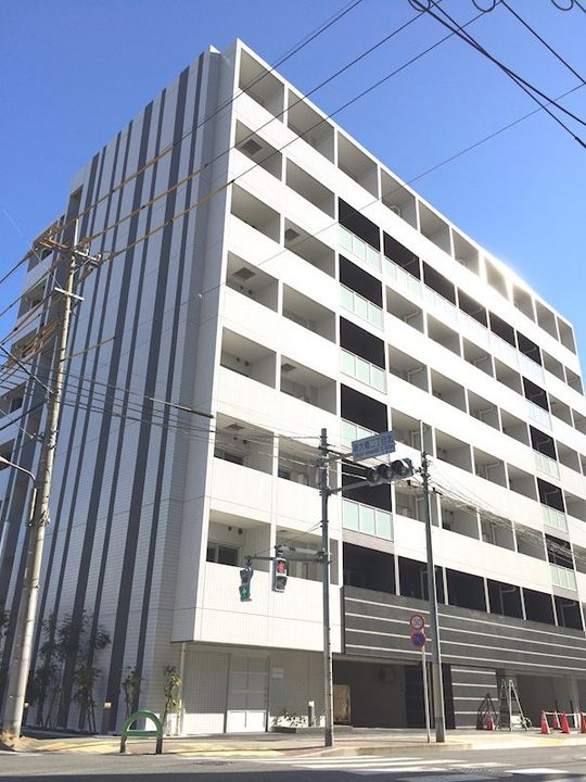 東京都江東区新大橋3丁目の賃貸マンションの外観