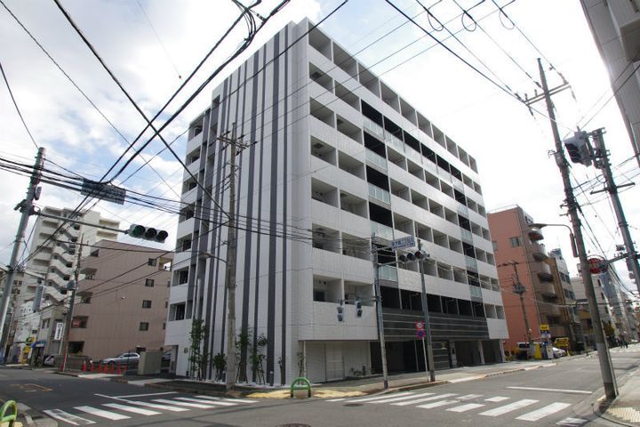 東京都江東区新大橋3丁目の賃貸マンションの外観