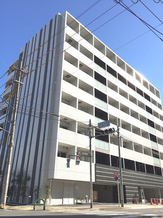 東京都江東区新大橋3丁目の賃貸マンションの外観