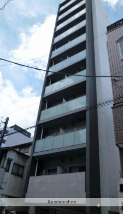 東京都江東区新大橋3丁目の賃貸マンションの外観