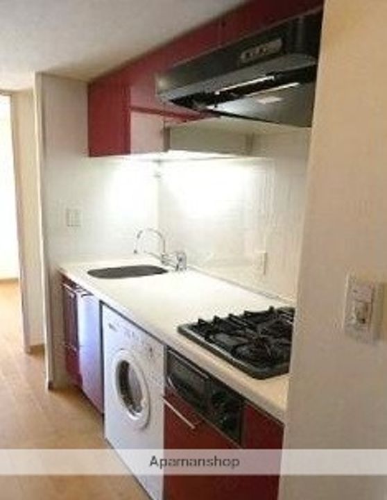 東京都中央区月島3丁目の賃貸マンションのキッチン