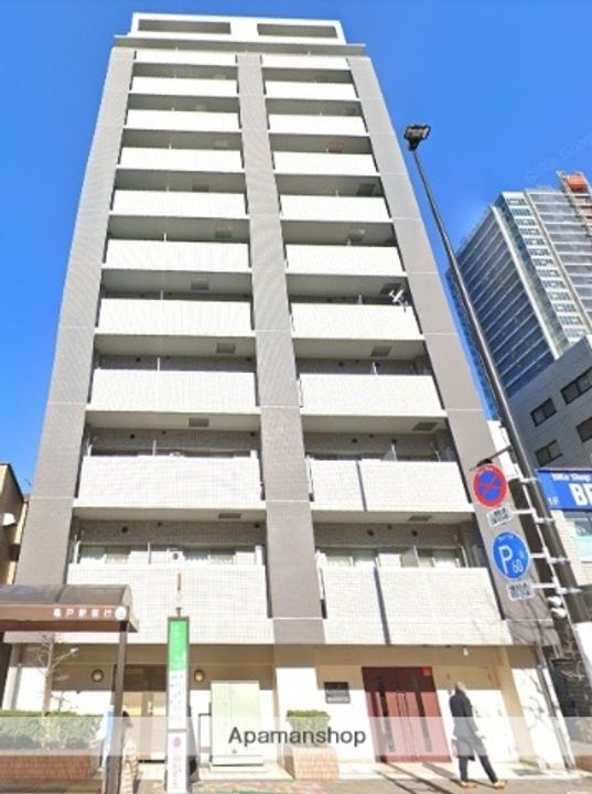 東京都中央区月島3丁目の賃貸マンションの外観