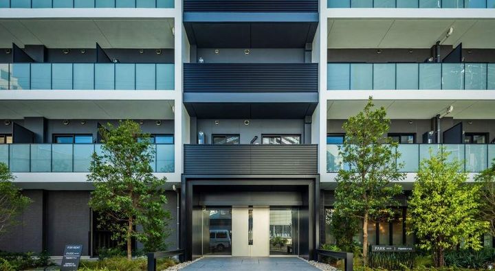 パークアクシス門前仲町テラスの外観