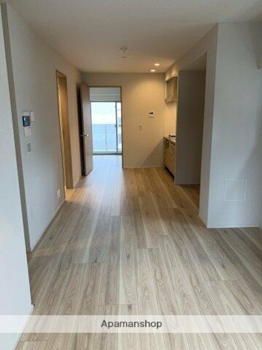 東京都中央区勝どき3丁目の賃貸マンションの居間