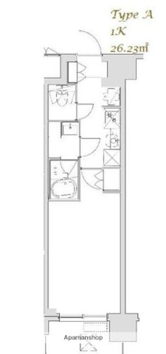 スプランディッド南千住の間取り