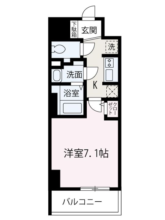 プリンセスライン503の間取り