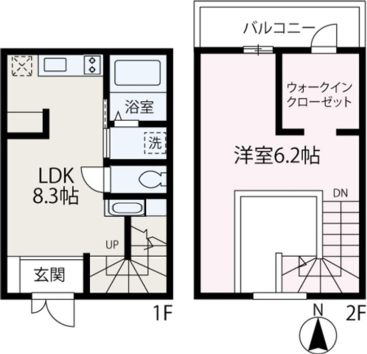 ALTUALA成増102の間取り