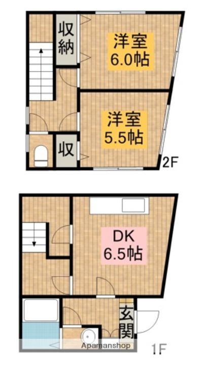 イヴェール柊の間取り