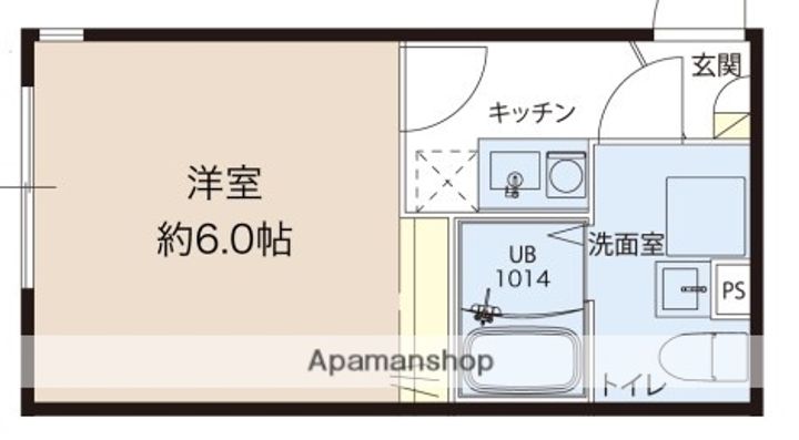 レピュア蓮根レジデンスEAST棟の間取り