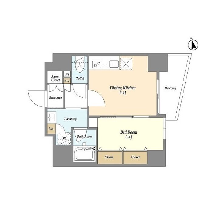 ネオアーバンレジデンス駒込の間取り