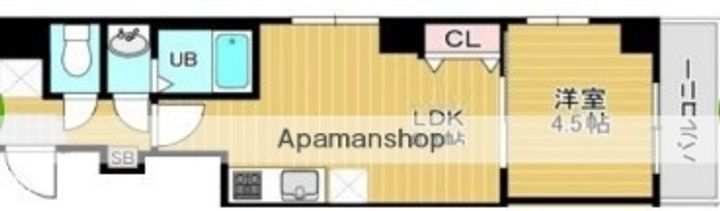 FREESIA梅島の間取り