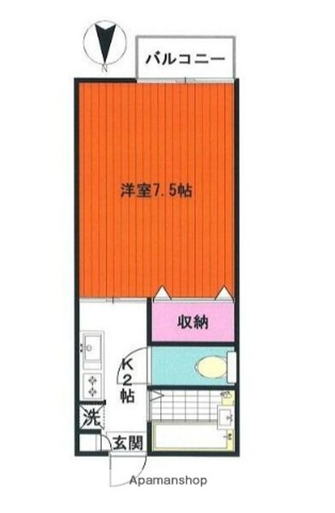 コーポSAKURAの間取り
