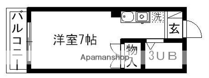 ハイムオーキスの間取り