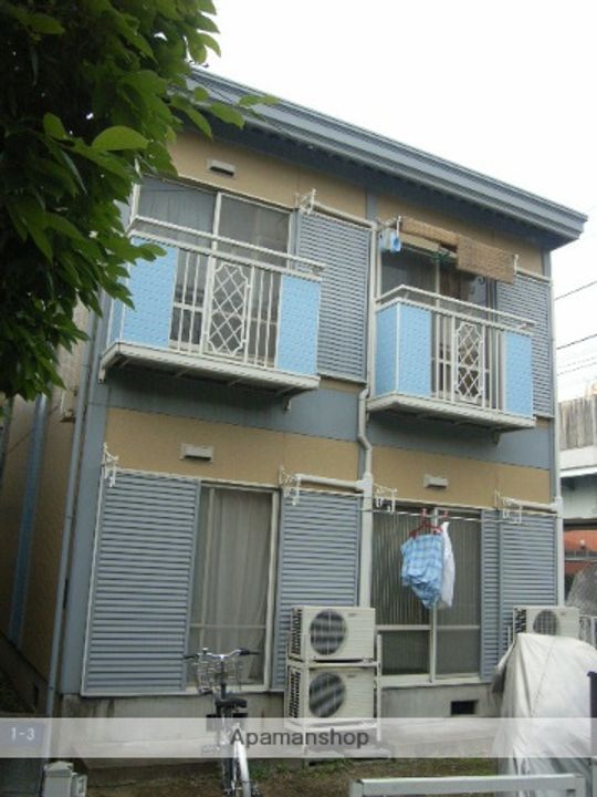 東京都北区赤羽西3丁目の賃貸アパートの外観