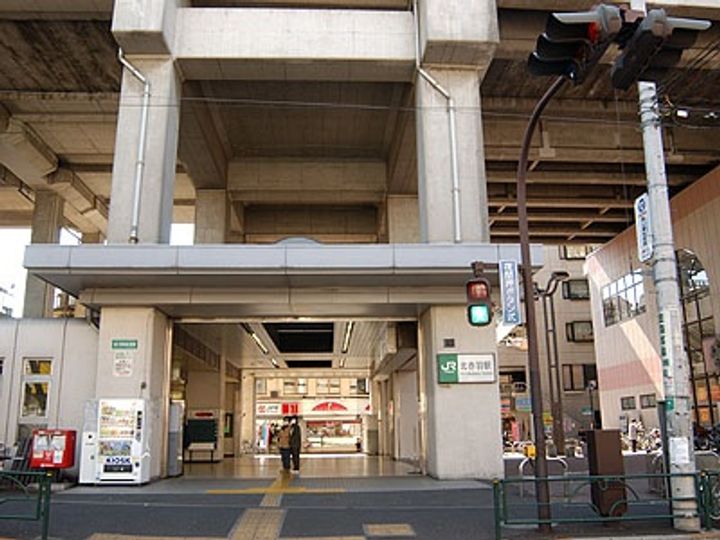 東京都北区赤羽北1丁目の賃貸アパートの周辺