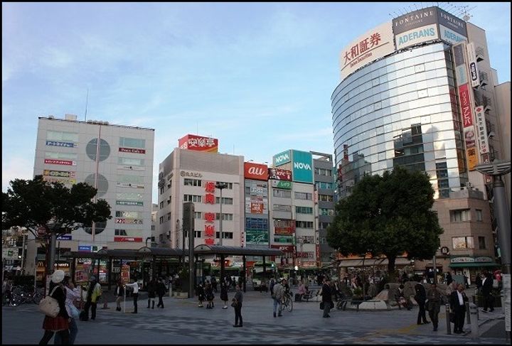 東京都北区赤羽北1丁目の賃貸アパートの周辺