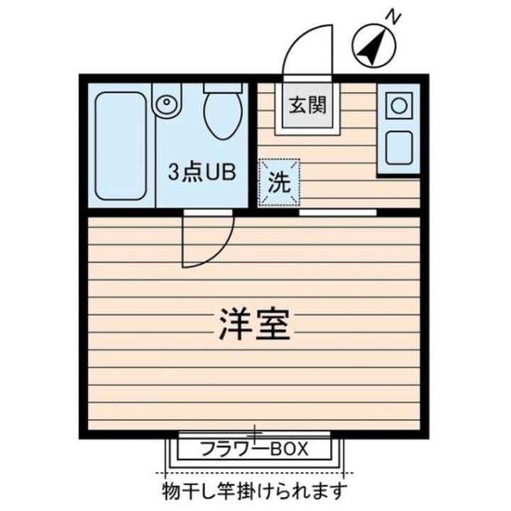 メゾン・ユマニテの間取り