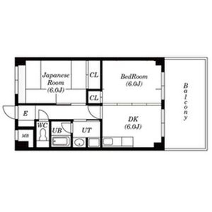 アーベインハイツ(事務所・店舗は松岡ビル)の間取り